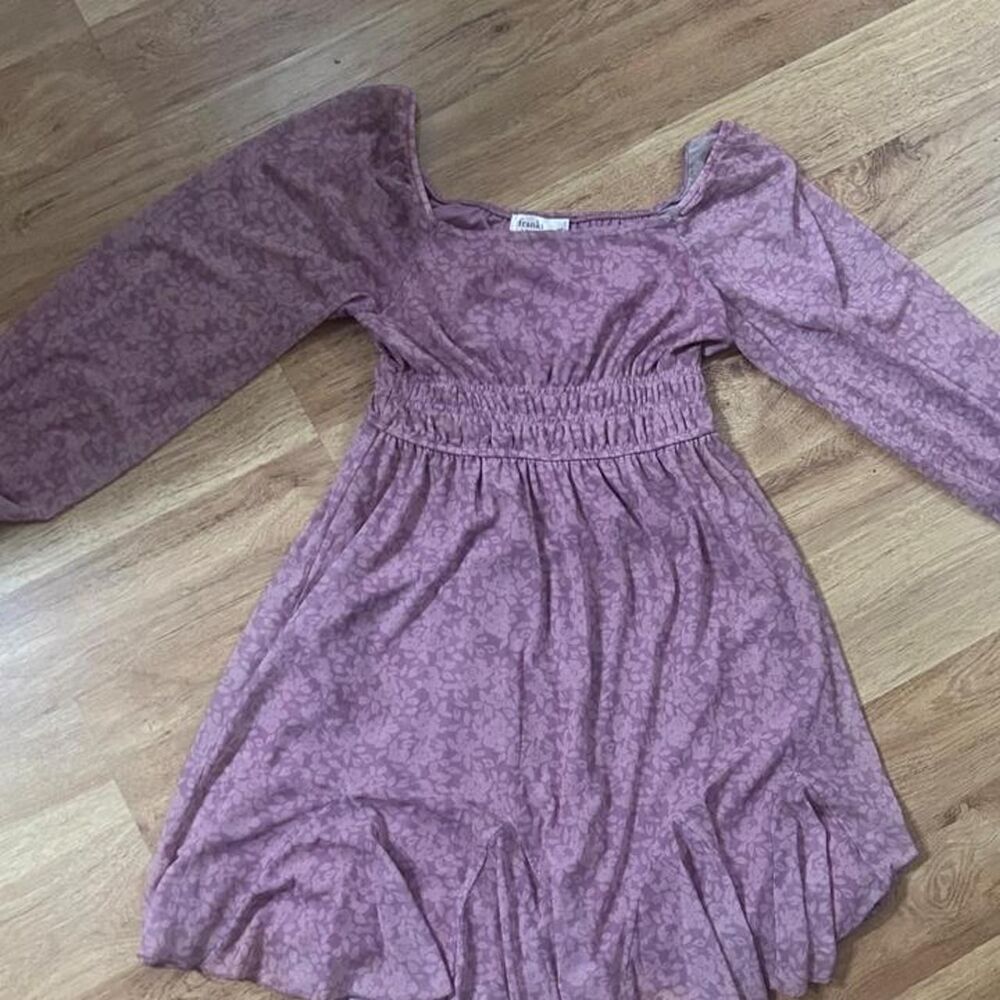 Frankii Women's Pink and Purple Dress